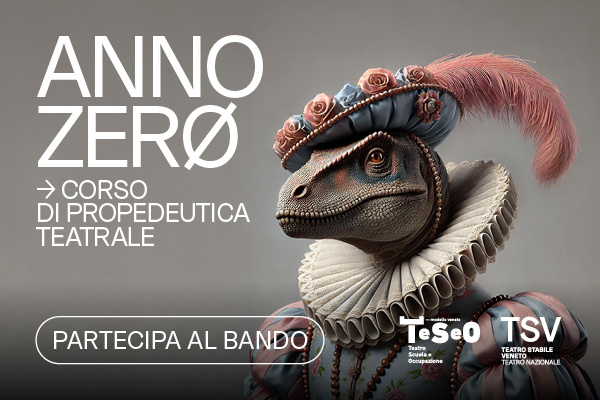 Aperto il bando di ammissione al corso di propedeutica teatrale 