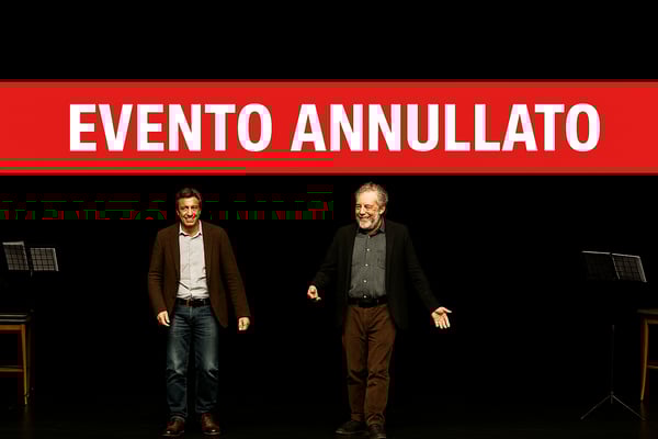 Annullamento spettacolo 