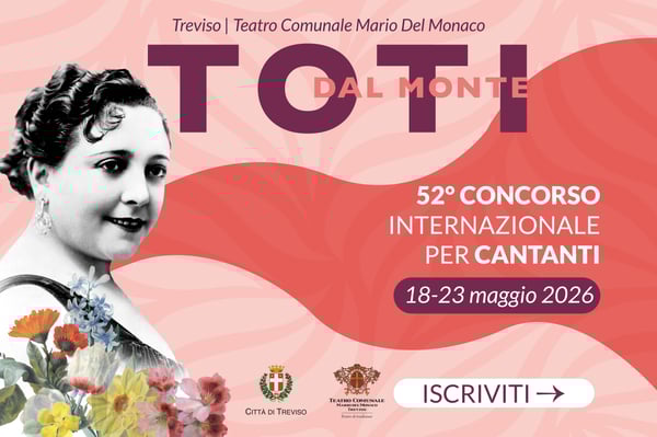 Nuova edizione del Concorso Internazionale per cantanti lirici Toti Dal Monte!